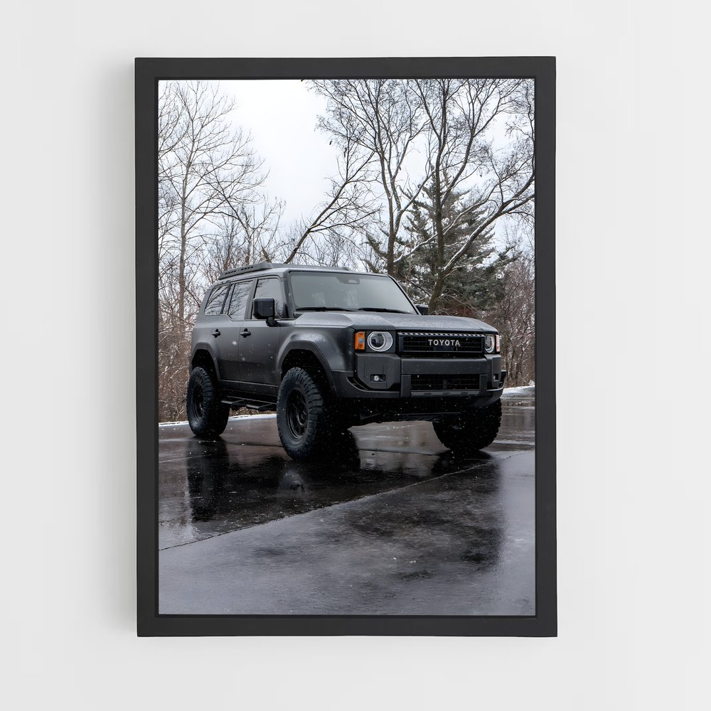 Poster Pluie Mécanique – affiche Toyota (vue 2)